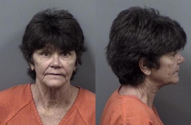 Virginia Moberley arrested Nov. 18 on a misdemeanor charge of violating a condition of pre-trial release on a domestic violence charge.